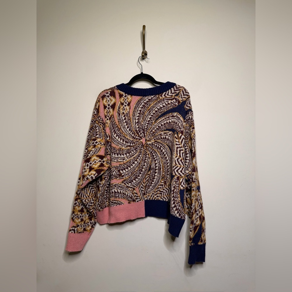 FARM Rio Mixed Yawanawa Vanahu Wool Sweater - Picture 7 of 8